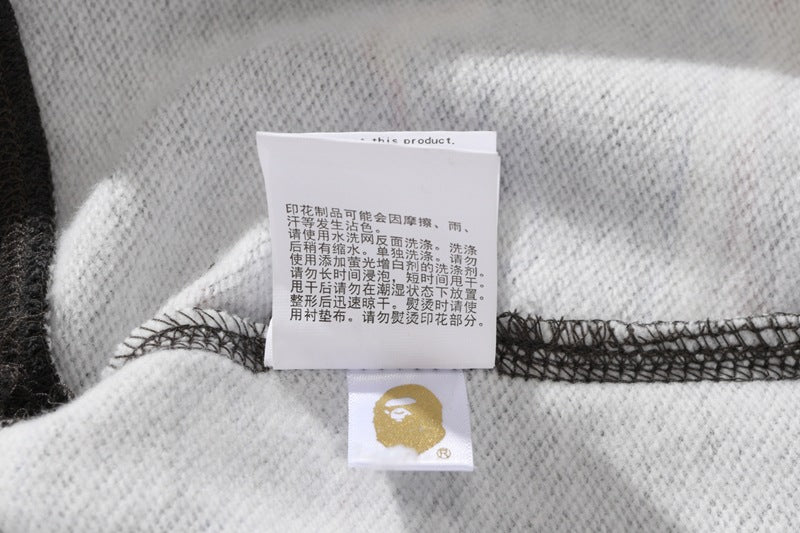 BAPE Color Camo Shark Zip Hoodie - Black & Yellow product view 19