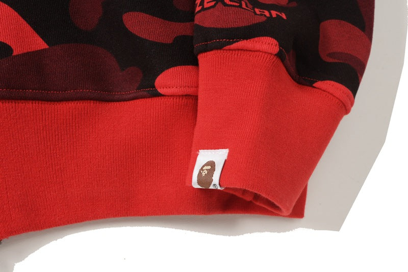BAPE Red Camo Ape Head Hoodie product view 8