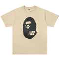 BAPE x New Balance Ape Head Men's T-Shirt - Apricot