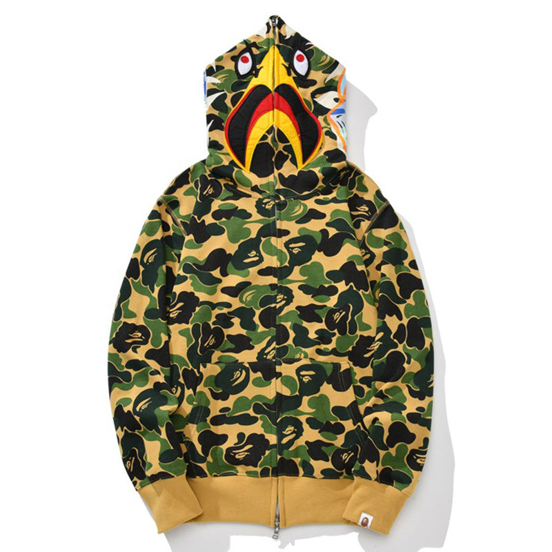 BAPE First Camo Shark Hoodie - Streetwear product image