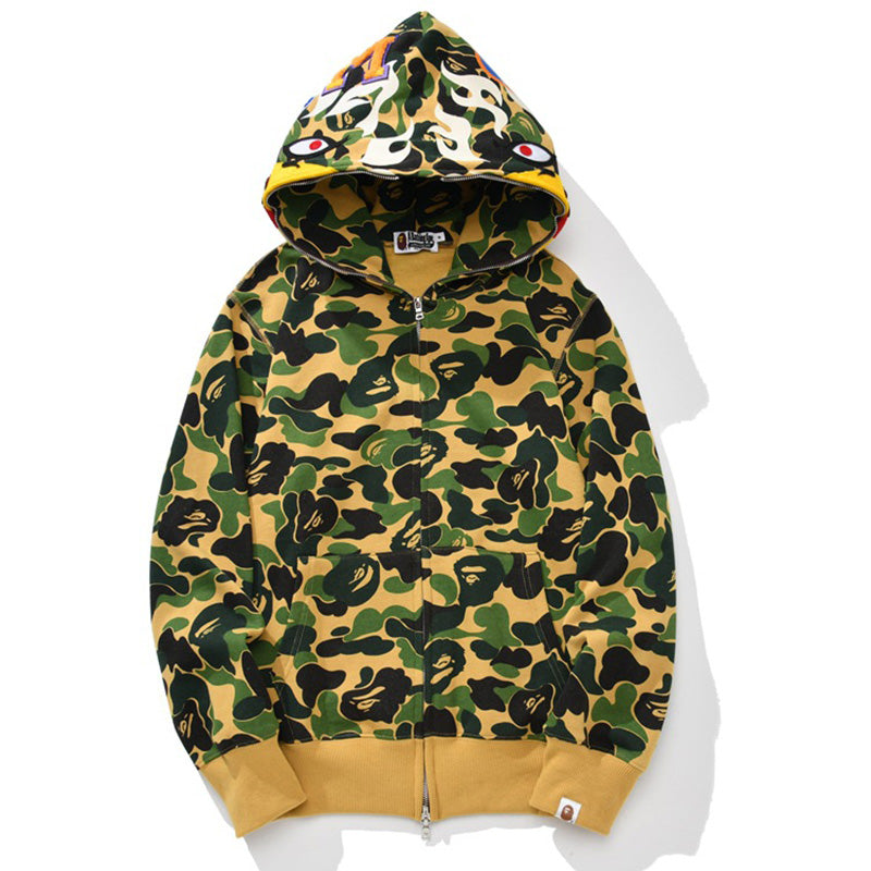 BAPE First Camo Shark Hoodie - Streetwear product view 2