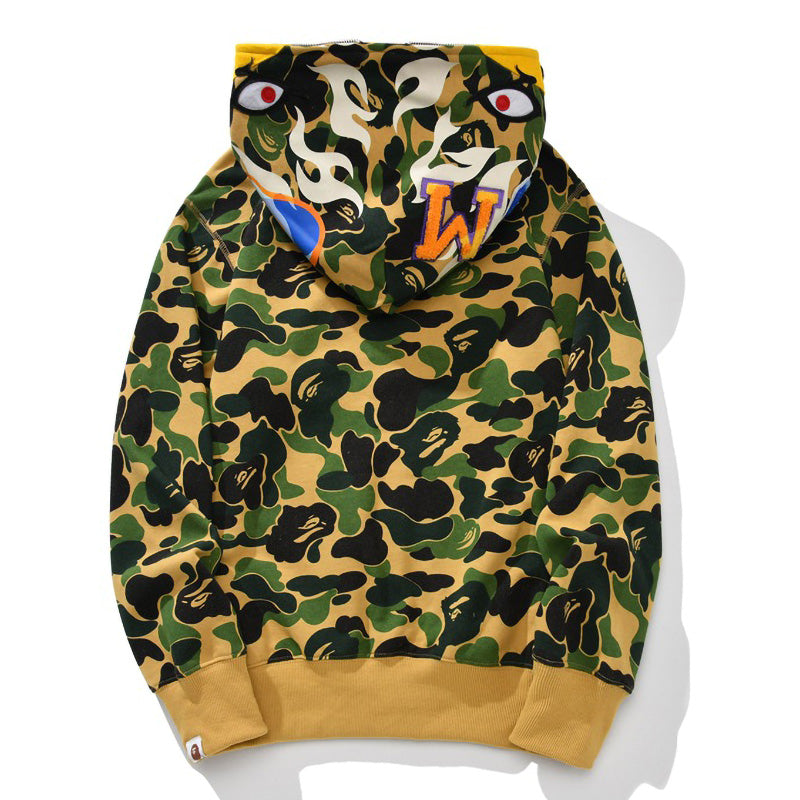 BAPE First Camo Shark Hoodie - Streetwear product view 3