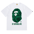 BAPE Green Camo By Bathing Ape Men's T-Shirt - White