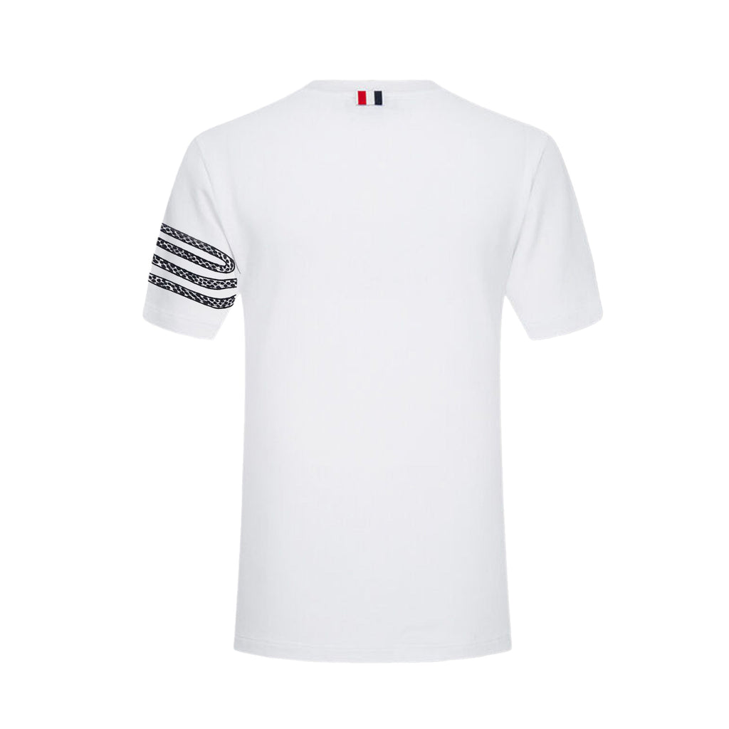 Men's Classic T-shirt by Thom Browne, product detail view