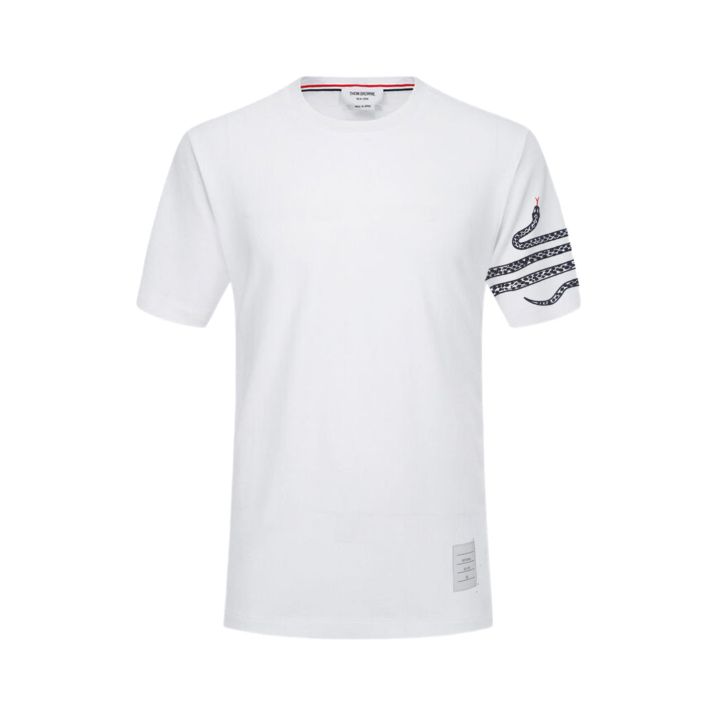 Men's Classic T-shirt by Thom Browne, product detail view