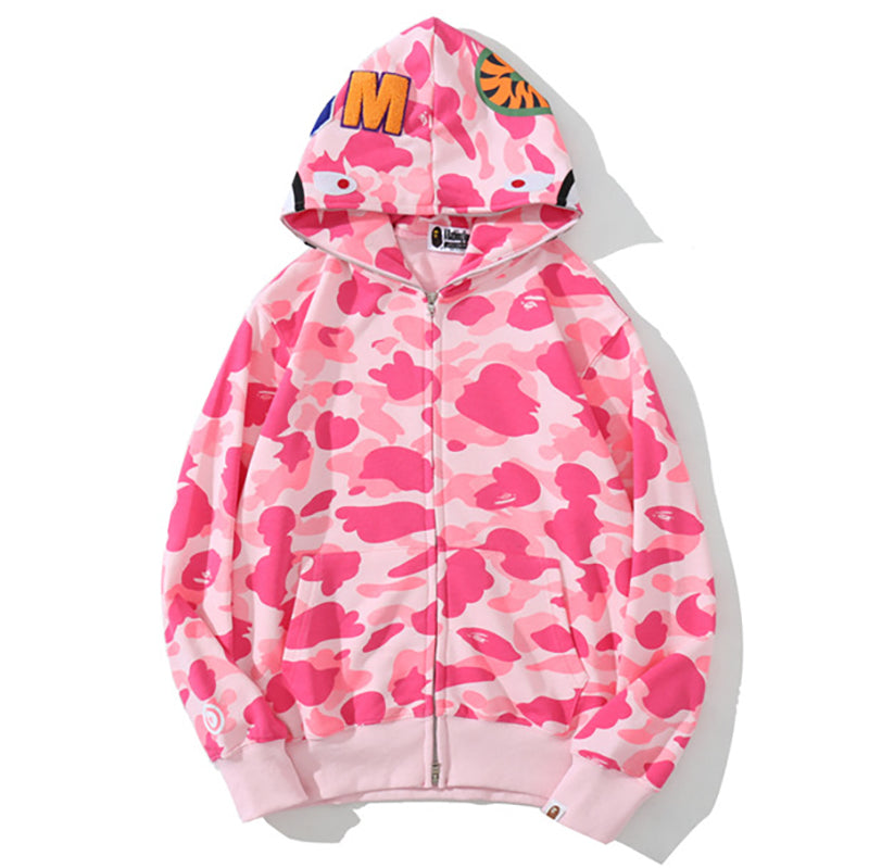 BAPE WGM Camo Zip Hoodie - Eight Colorways product view 5