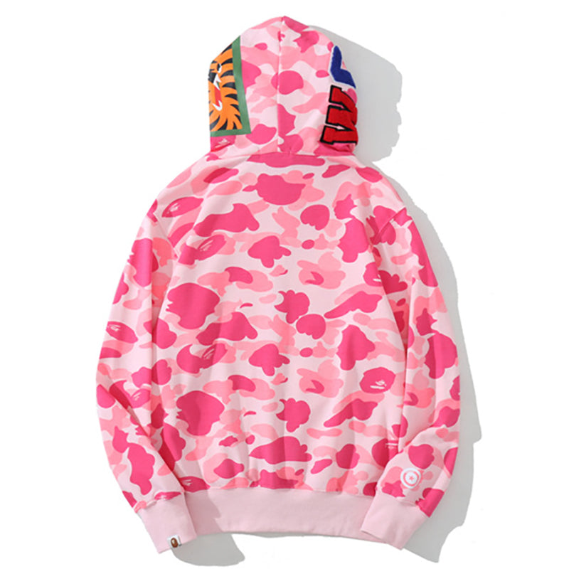 BAPE WGM Camo Zip Hoodie - Eight Colorways product view 6