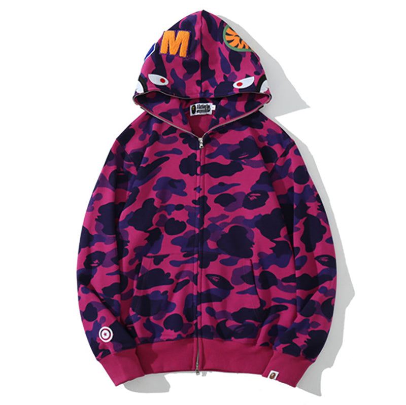 BAPE WGM Camo Zip Hoodie - Eight Colorways product view 27