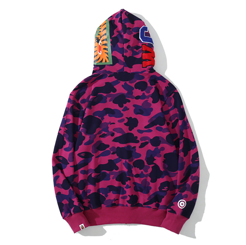 BAPE WGM Camo Zip Hoodie - Eight Colorways product view 9