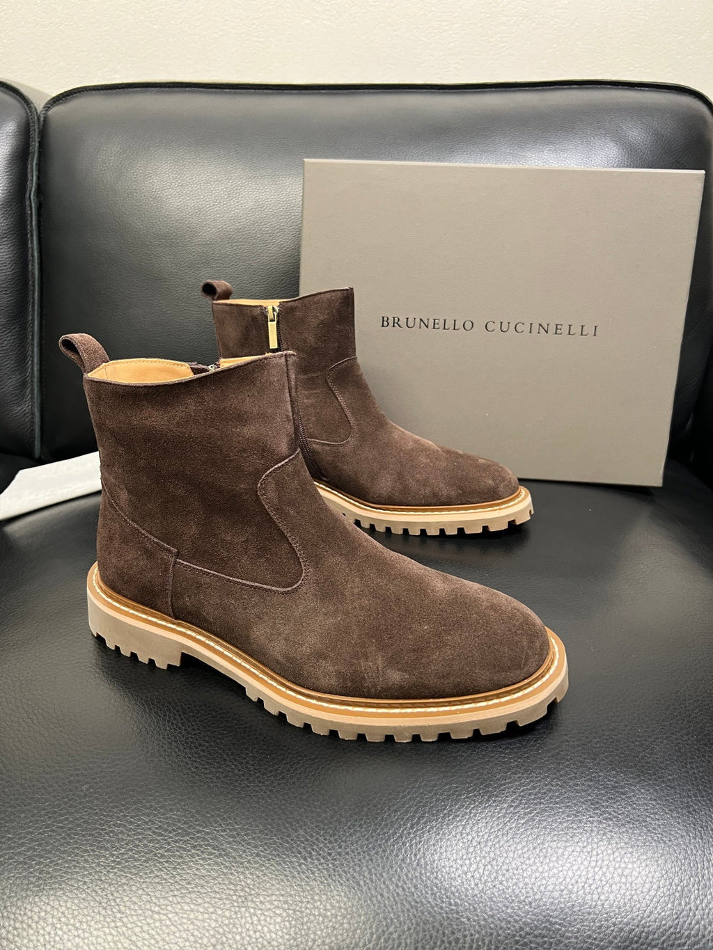 2025SS Suede ankle boots THOM TREND