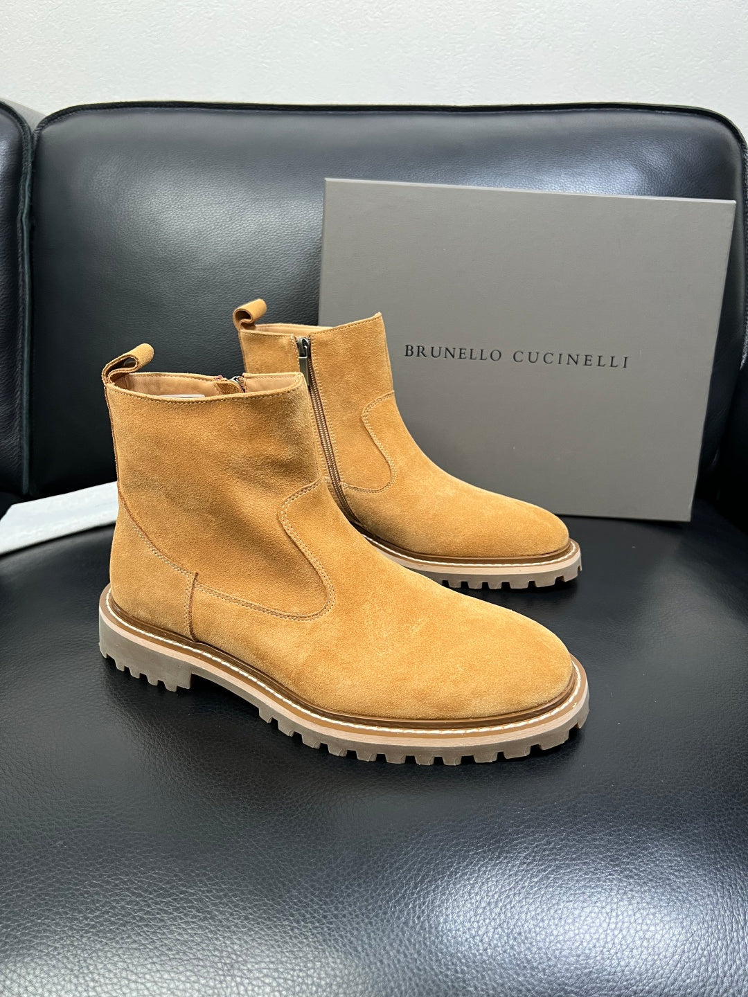 2025SS Suede ankle boots THOM TREND