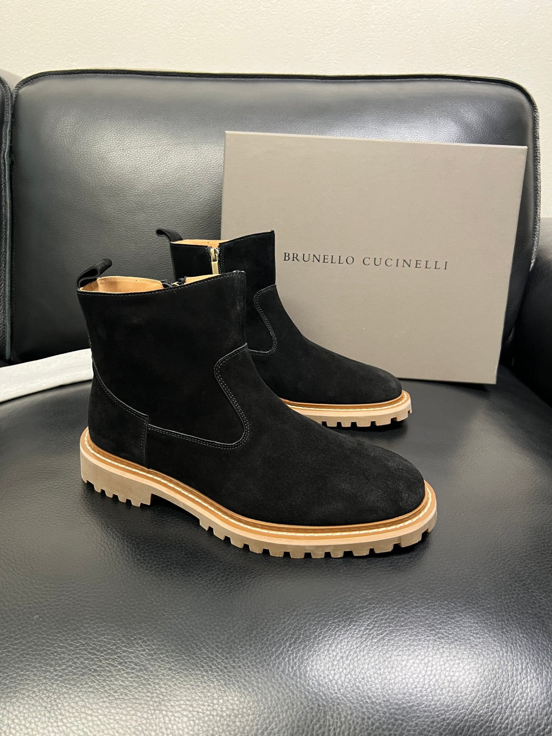 2025SS Suede ankle boots THOM TREND