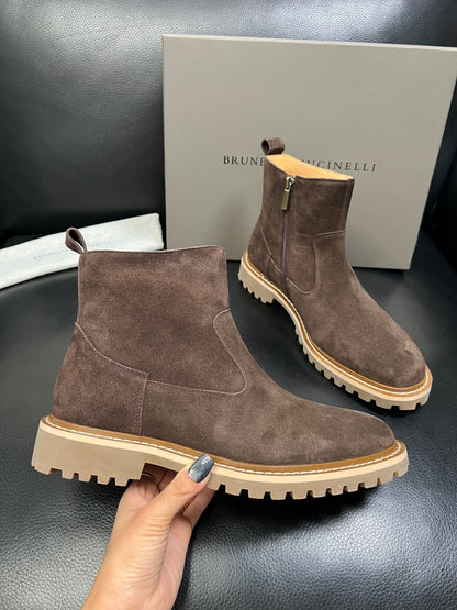 2025SS Suede ankle boots THOM TREND
