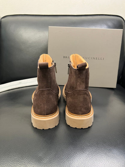 2025SS Suede ankle boots THOM TREND