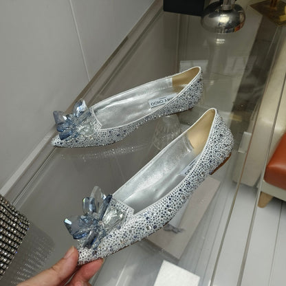 Flat Crystal Shoes THOM TREND