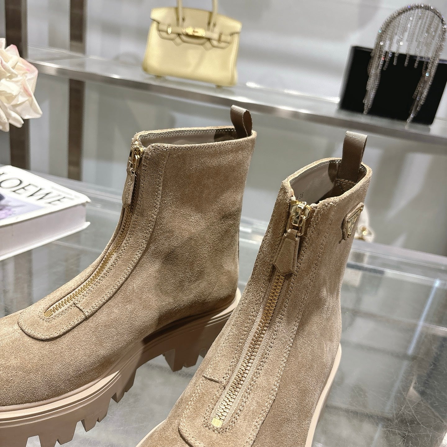 Zippered Women's Boots THOM TREND