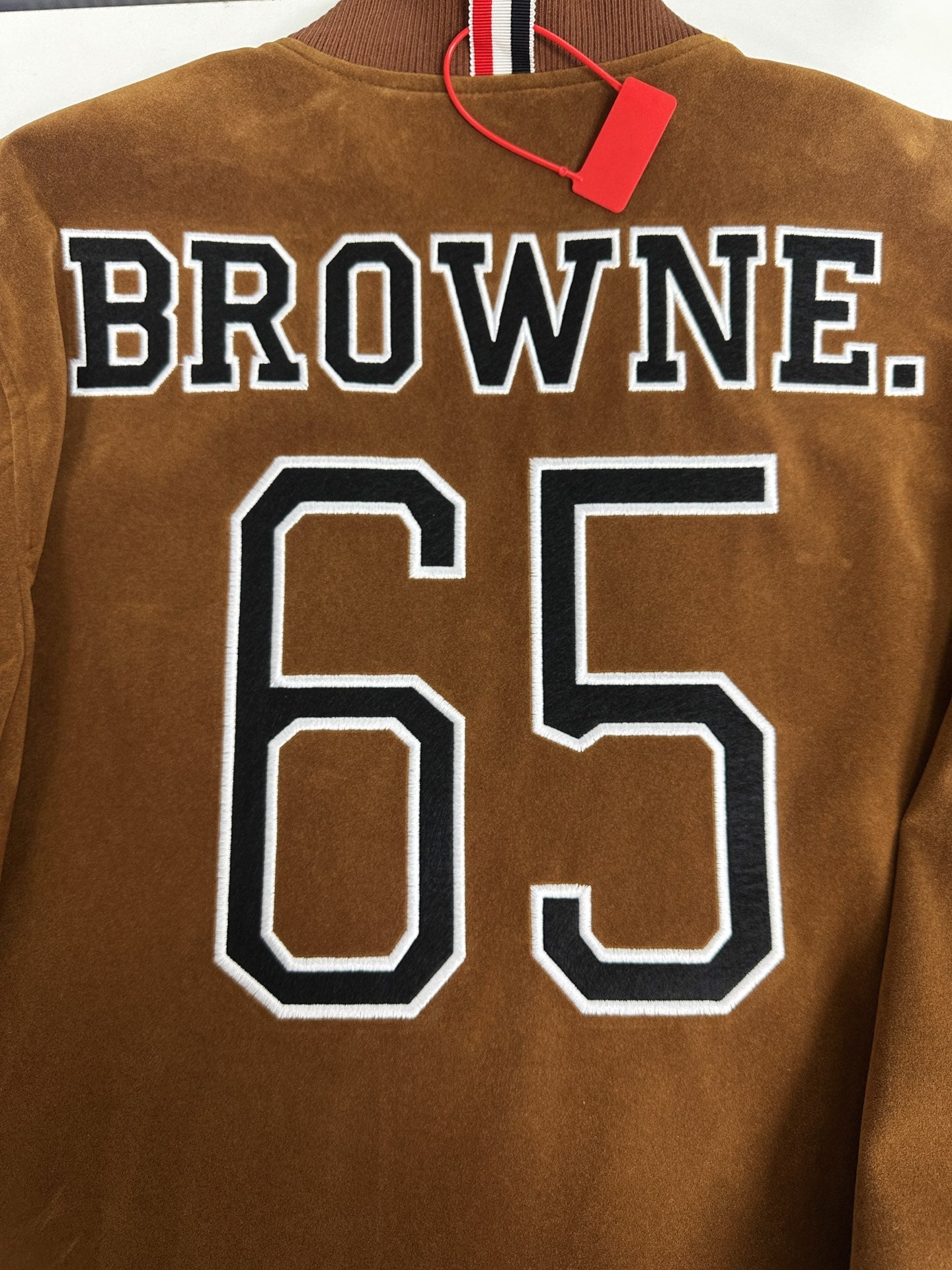 2025 ss Men's suede jacket THOM TREND