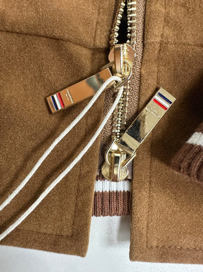 2025 ss Men's suede jacket THOM TREND