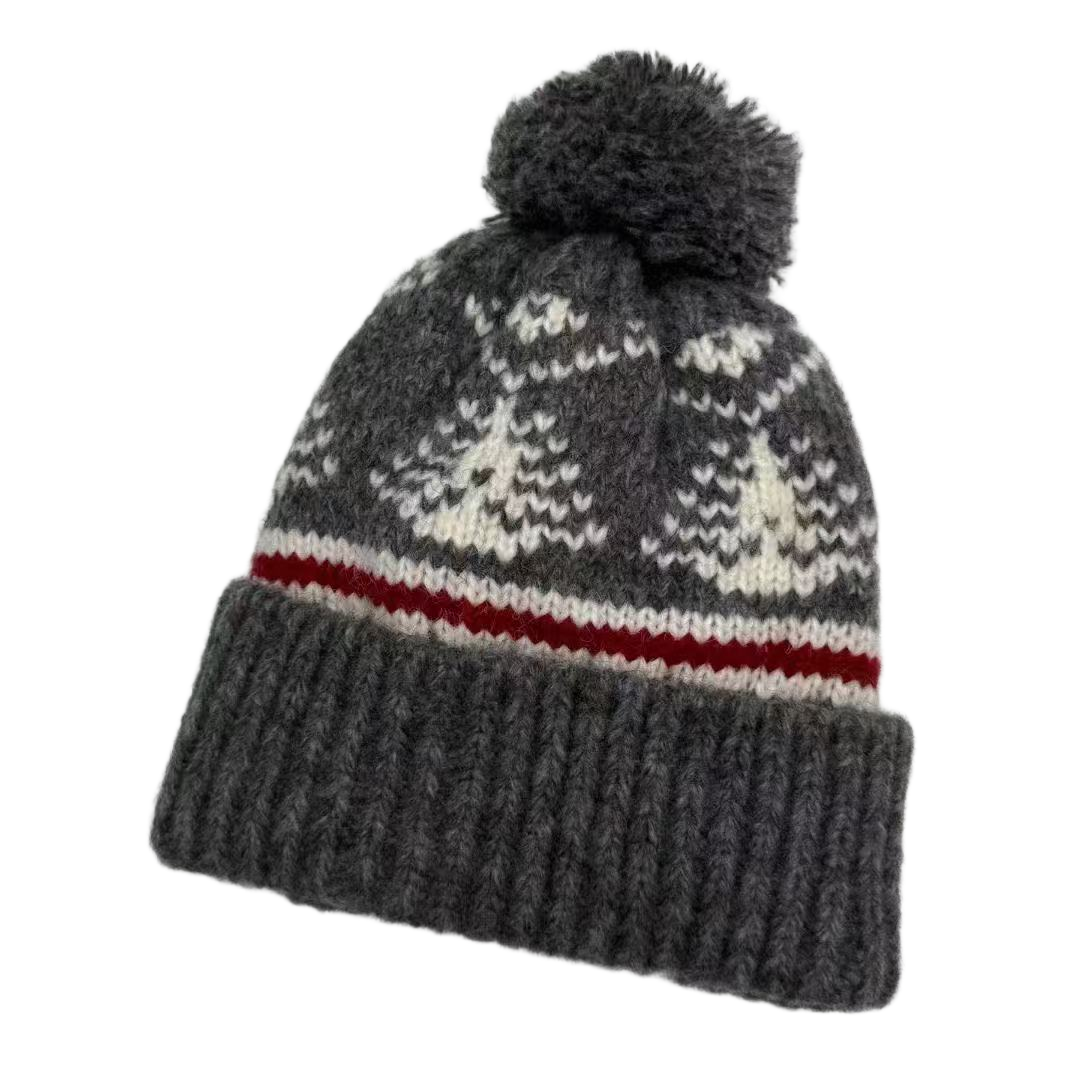 2025SS  Fair Isle hat THOM TREND