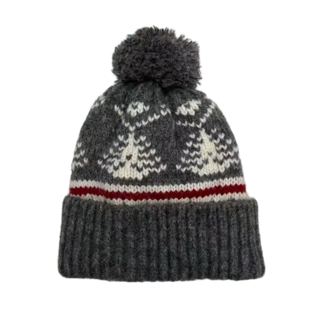 2025SS  Fair Isle hat THOM TREND