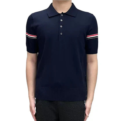 2025SS nitted POLO shirt THOM TREND
