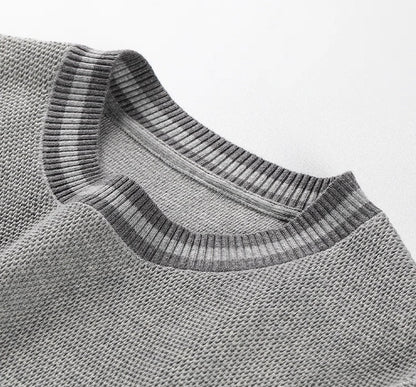 Premium Knitted T-Shirt - Men's 100% Cotton Oxford Shirt by Thom Browne, product detail view