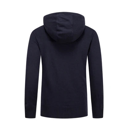 Men's Classic Four-Bar Knitwear - 100% Cotton Made in Japan by Thom Browne, garment detail view