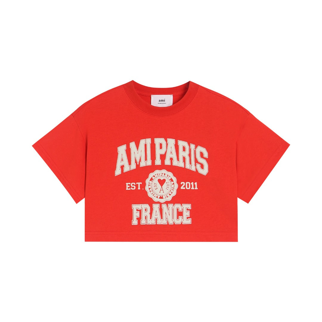 2026 AMI PARIS  Women's Short-Sleeve T-Shirt THOM TREND