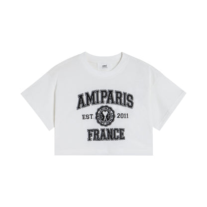 2026 AMI PARIS  Women's Short-Sleeve T-Shirt THOM TREND