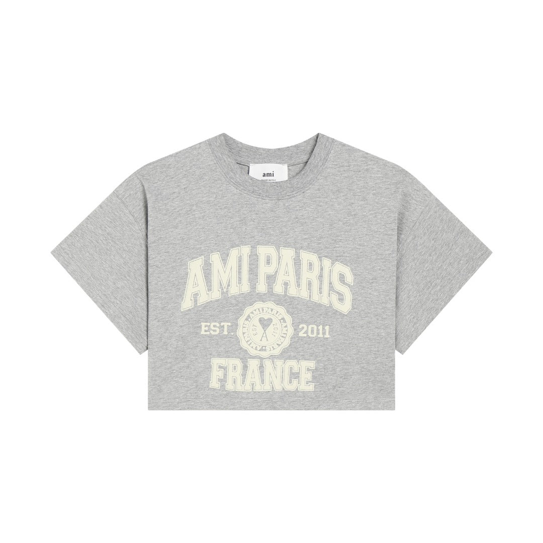 2026 AMI PARIS  Women's Short-Sleeve T-Shirt THOM TREND