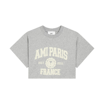 2026 AMI PARIS  Women's Short-Sleeve T-Shirt THOM TREND