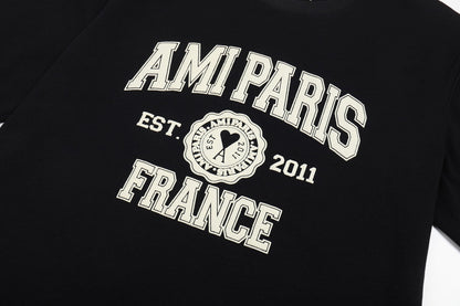 2026 AMI PARIS Unisex  T-Shirts THOM TREND