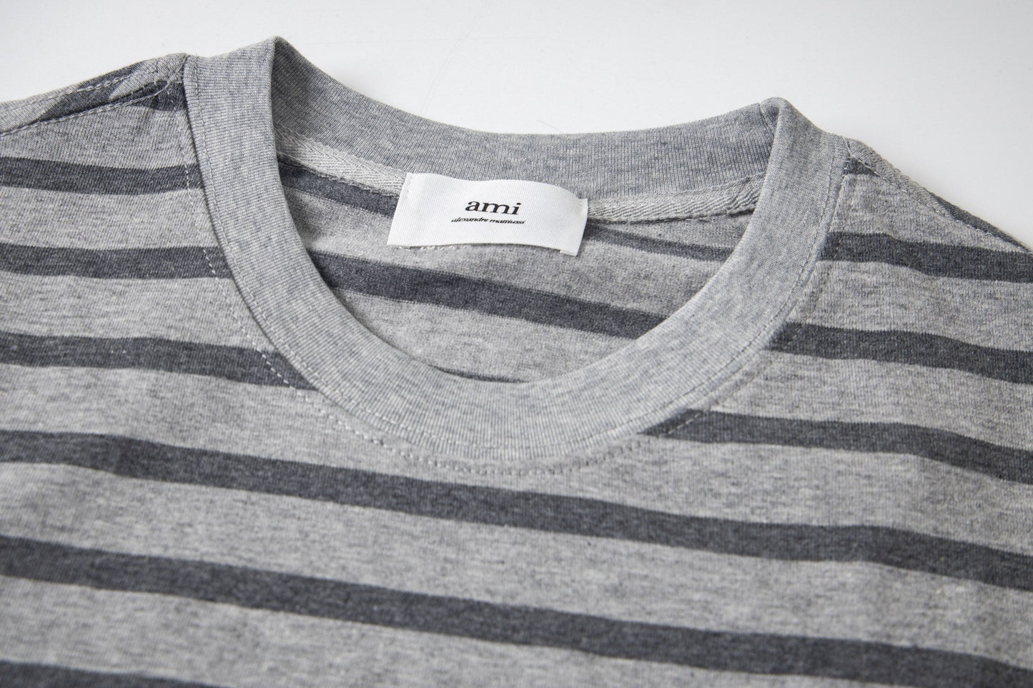 2026 AMI PARIS Unisex Striped T-Shirts THOM TREND