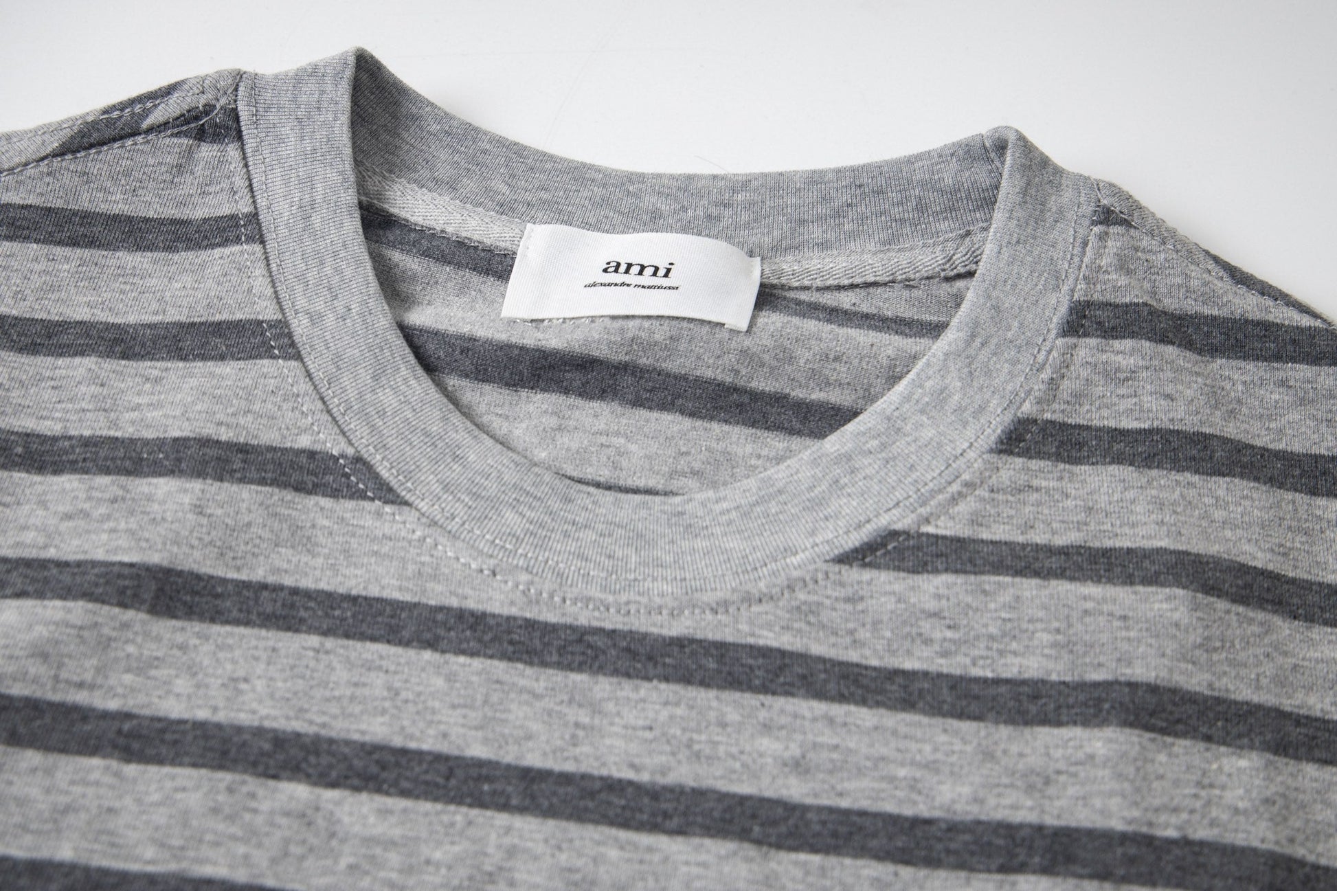 2026 AMI PARIS Unisex Striped T-Shirts THOM TREND