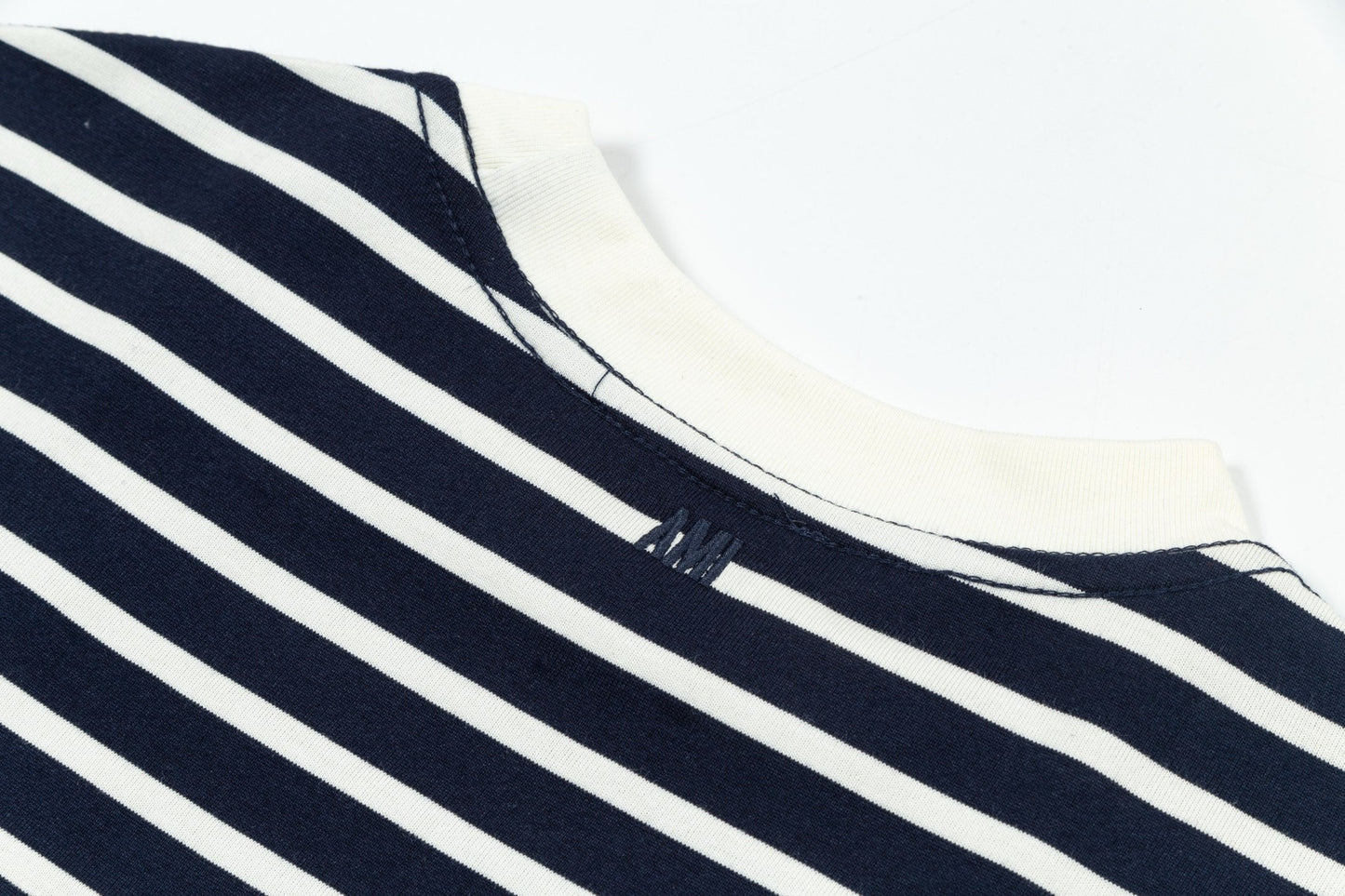 2026 AMI PARIS Women's Striped T-Shirts THOM TREND