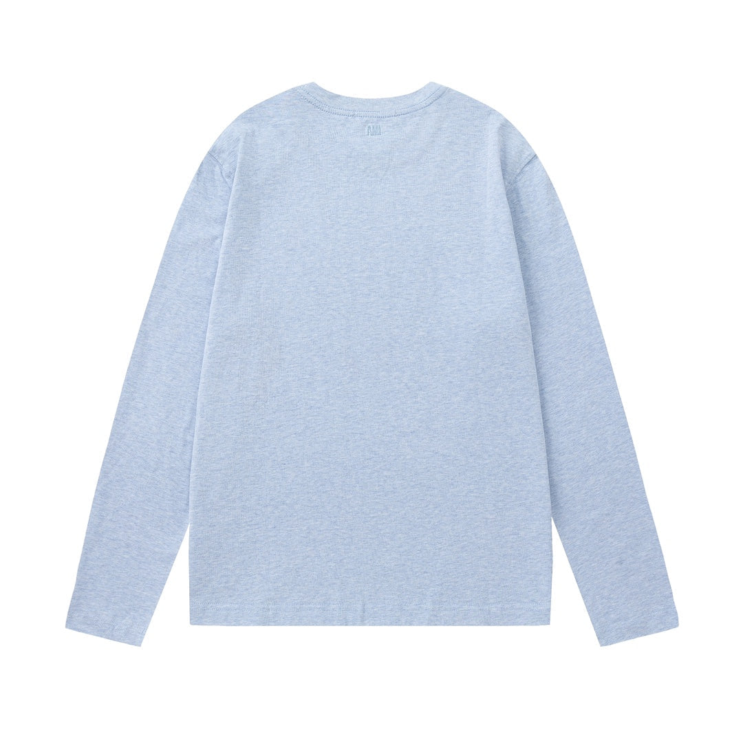 2026 AMI PARIS Unisex Long-Sleeve T-Shirts THOM TREND