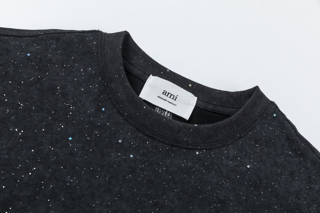 2026 AMI PARIS Unisex  Starlight T-Shirts THOM TREND