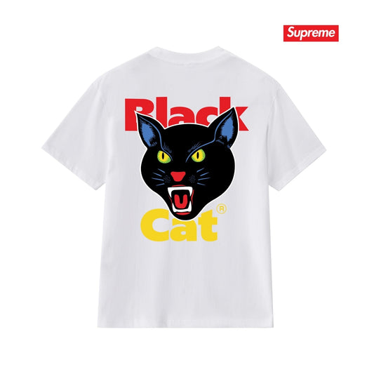 Cat Head Logo Graphic Unisex T-Shirt THOM TREND
