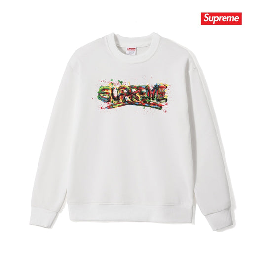 Spray Paint Graffiti Crewneck Sweatshirt THOM TREND