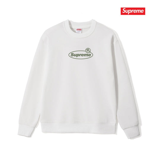 Warning Logo Crew Neck Sweatshirt THOM TREND