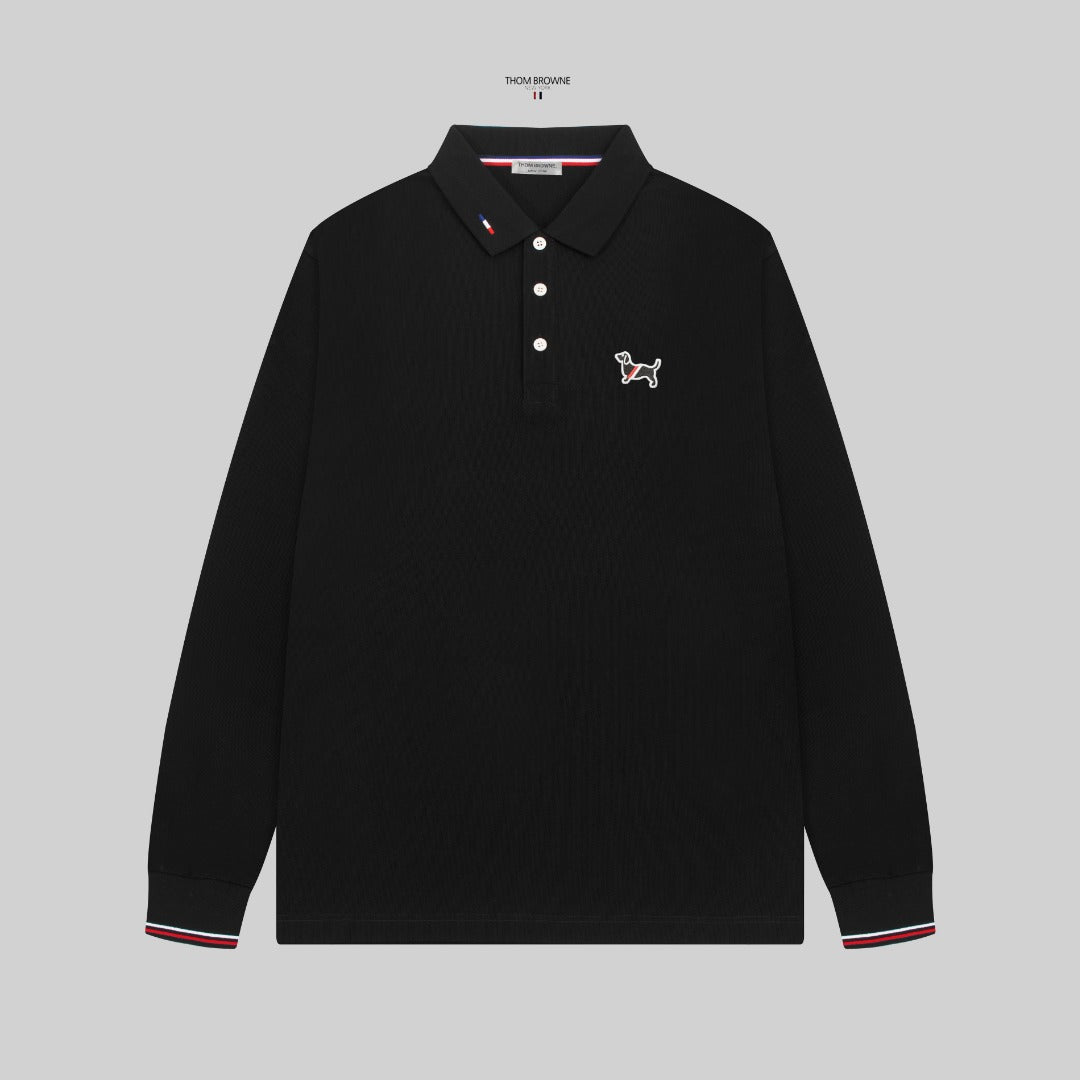 2026SS  Long-Sleeve Polo Shirt THOM TREND