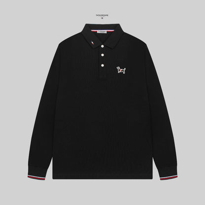 2026SS  Long-Sleeve Polo Shirt THOM TREND