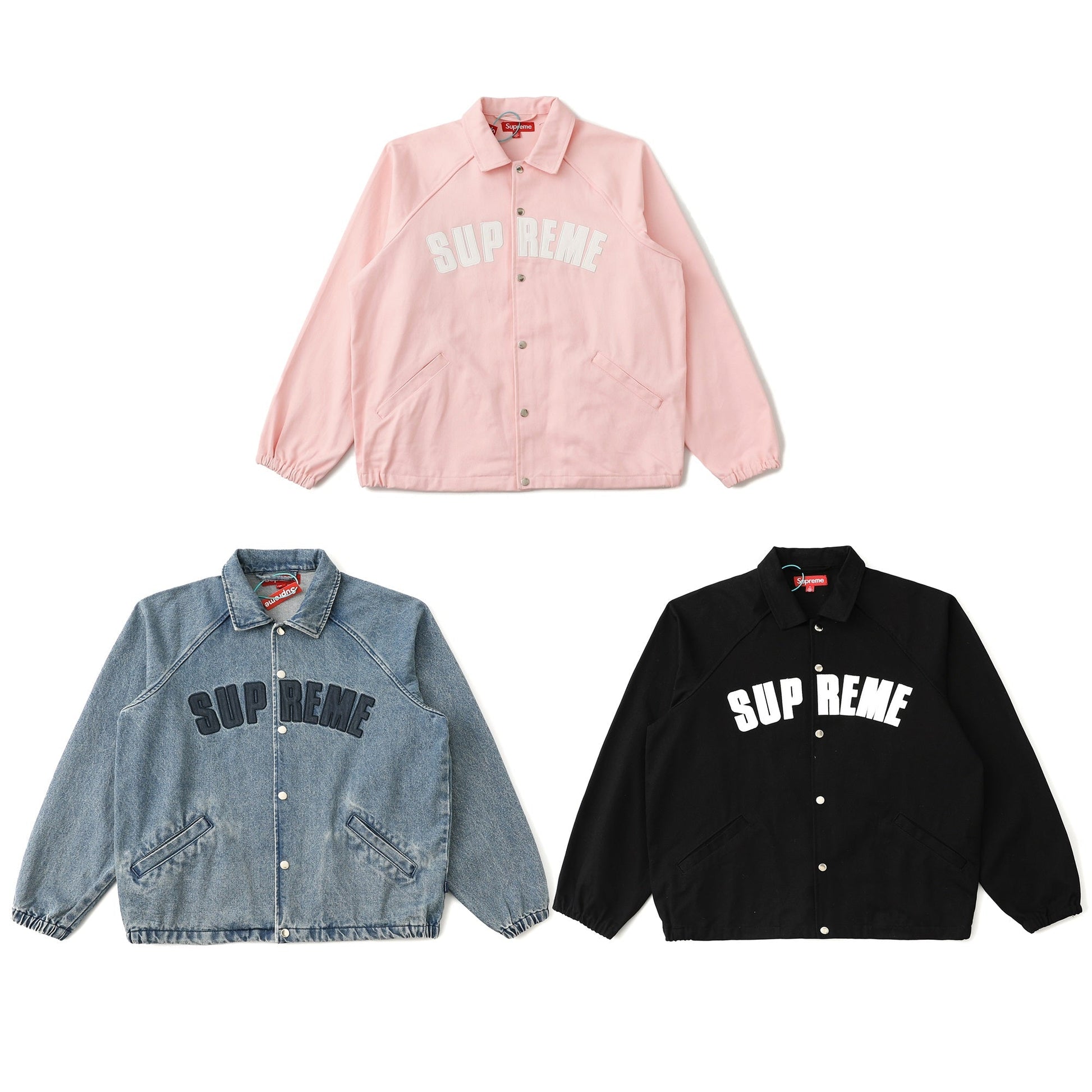 Arc Logo Coach Jacket – Unisex Light Luxury Station