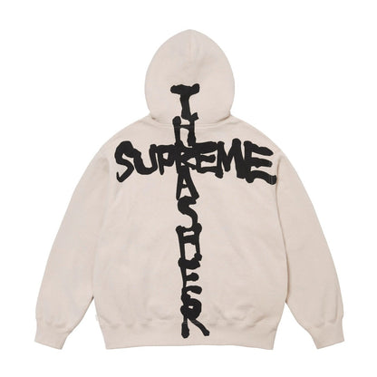 Supreme x Thrasher FW24 Flame Print Zip Hoodie Light Luxury Station