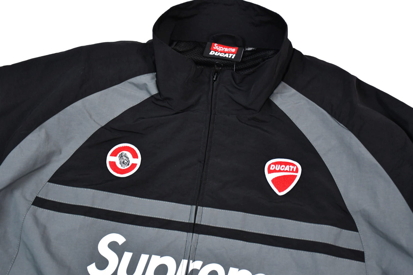 Supreme x Ducati 24SS Track Jacket Light Luxury Station
