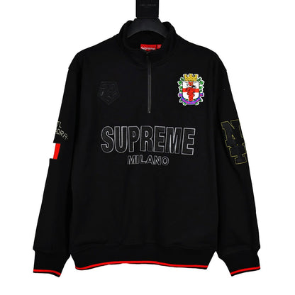 Supreme 22FW Milano Half-Zip Pullover Light Luxury Station