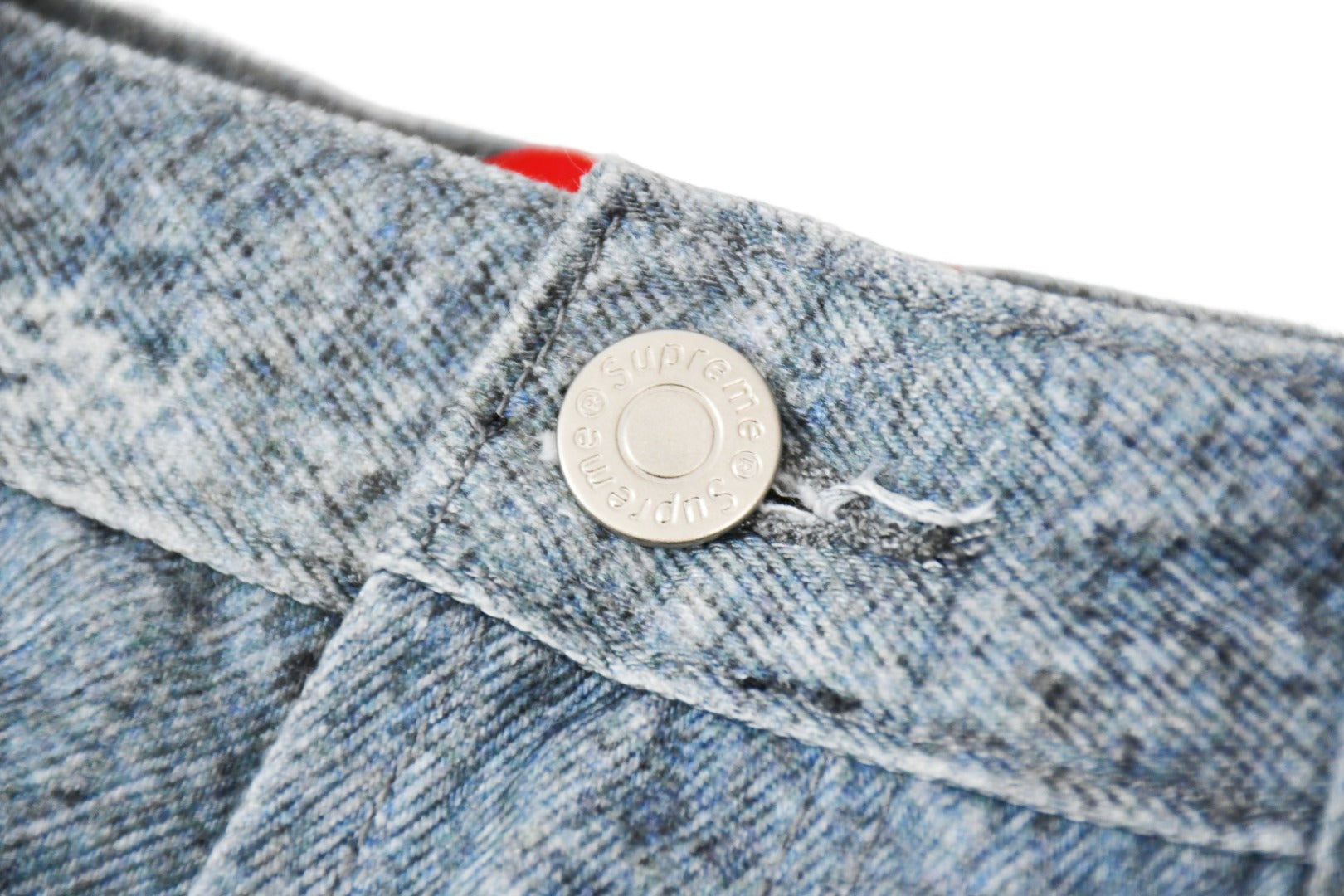 Supreme HJR Trompe L’Oeil Loose Fit Jeans Light Luxury Station