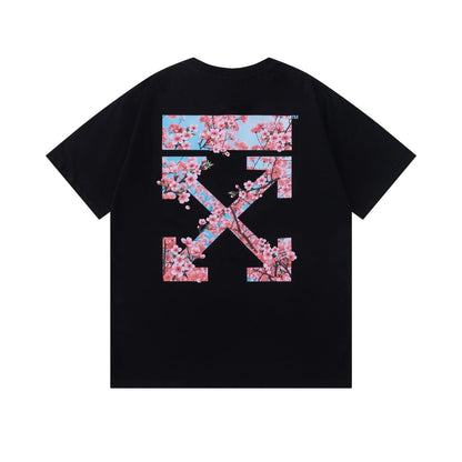 New Printed T-Shirt Light Luxury Station