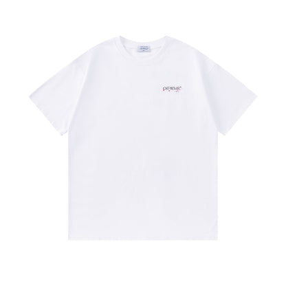 New Printed T-Shirt Light Luxury Station
