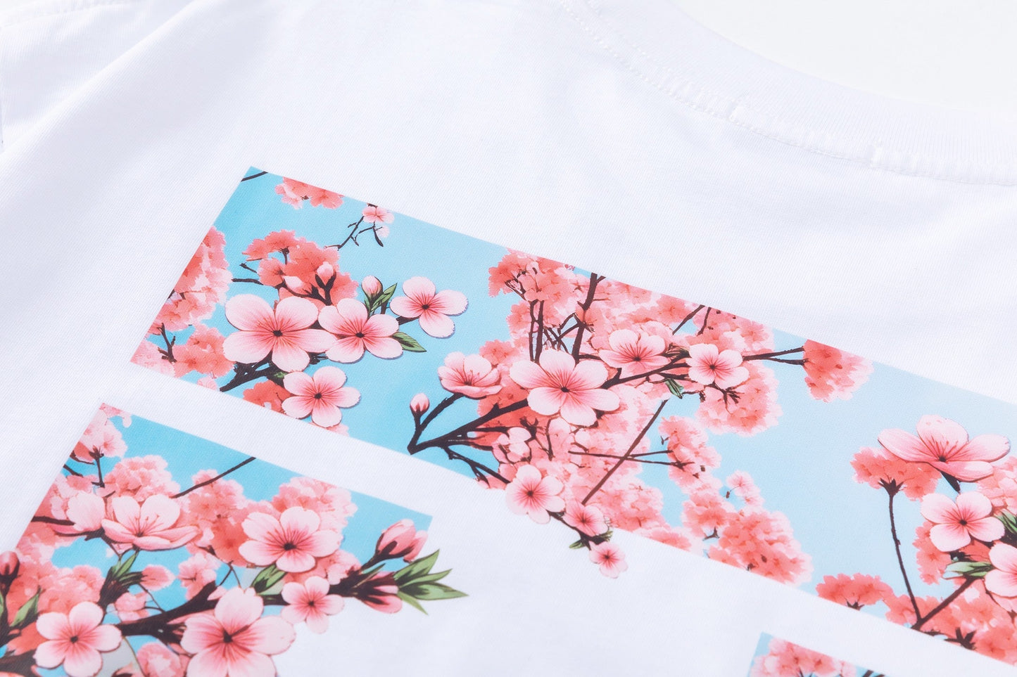 New Printed T-Shirt Light Luxury Station